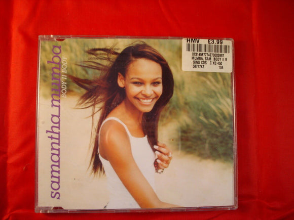 CD Single (B3) - Samantha Mumba - Body II Body - 587774 2