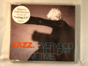 CD Single (B4) - Yazz - Everybody's got to learn sometime - PZCD 316