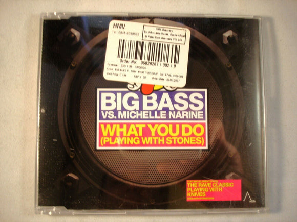 CD Single (B4) - Big Bass - What you do - Apollo106CDS