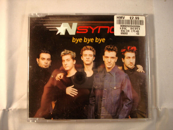 CD Single (B4) - N Sync - Bye Bye Bye - 9250202