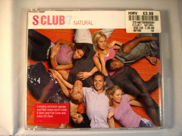 CD Single (B4) - S Club 7 - Natural - 587 759 2