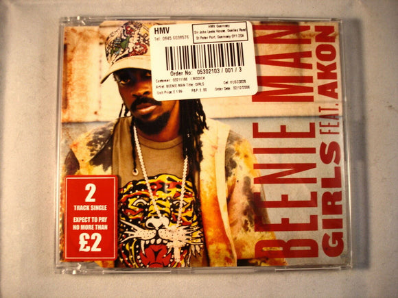 CD Single (B4) - Beenie Man - Girls - VUSCD328