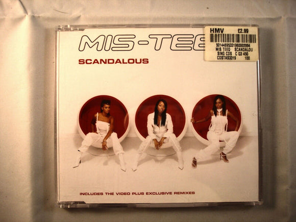 CD Single (B5) - Mis teeq - Scandalous - CDSTAS3319