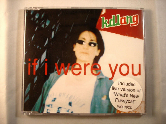 CD Single (B5) - K.D. Lang - If I were you - WO319CD