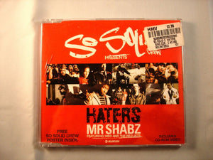 CD Single (B5) - So Solid Crew - Haters - RELENT23CD