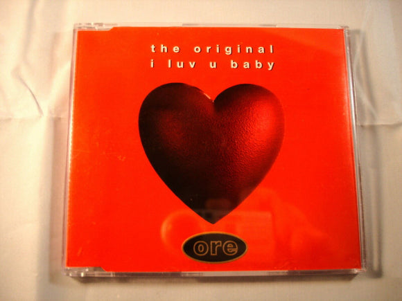 CD Single (B6) - The Original ‎– I Luv U Baby - AGR 8CD