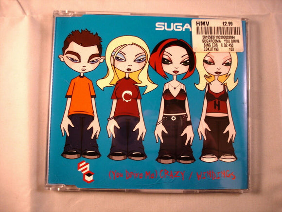 CD Single (B7) -  Sugarcoma ‎– (You Drive Me) Crazy / Windings  - CDKUT190