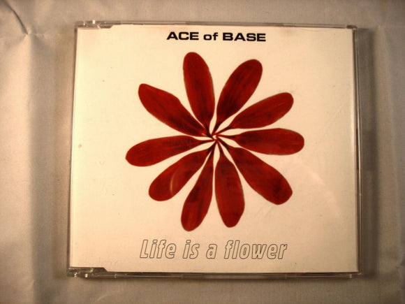 CD Single (B7) -  Ace Of Base ‎– Life Is A Flower   - ACCDP7