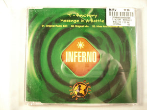 CD Single (B7) -  T-Factory ‎– Message In A Bottle   - CD FERN 44