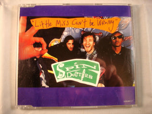 CD Single (B7) -  Spin Doctors ‎– Little Miss Can't Be Wrong   - 658489 2