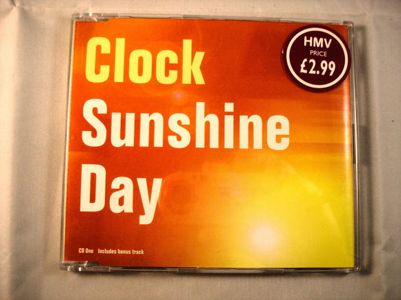 CD Single (B7) -  Clock ‎– Sunshine Day CD One   - MCSTD40208