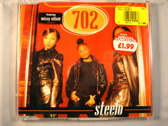 CD Single (B8) -  702 ‎– Steelo   - 860 767 2