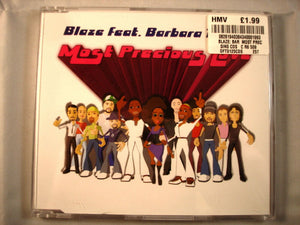 CD Single (B8) -  Blaze Feat. Barbara Tucker ‎– Most Precious Love  - DFTD125CDS