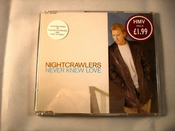 CD Single (B9) -  Nightcrawlers ‎– Never Knew Love  - RIVH CD1