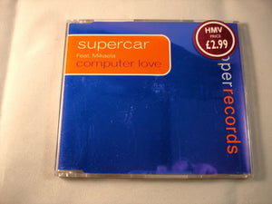 CD Single (B9) -  Supercar Feat. Mikaela ‎– Computer Love   - 0530392