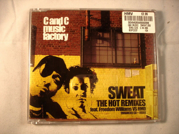 CD Single (B10) - C and C music factory - Sweat - BOPCD37