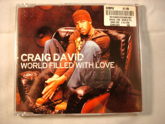 CD Single (B10) - Craig David - World filled with love - CDWILD51