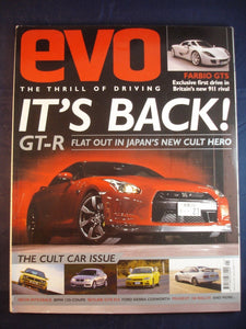 Evo Magazine # Jan 2008 - GT R - Cult car issue