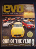 Evo Magazine issue # Jan 2005 - Hot hatch clash - car of the year