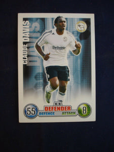 Match Attax - football card -  2007/08 - Derby County - Claude Davis