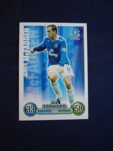 Match Attax - football card -  2007/08 - Everton - James McFadden