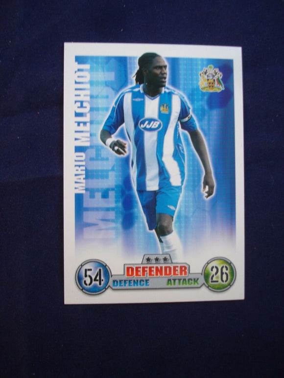 Match Attax - football card -  2007/08 - Wigan - Mario Melchiot