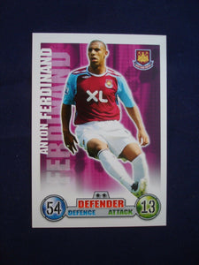 Match Attax - football card -  2007/08 - West Ham - Anton Ferdinand