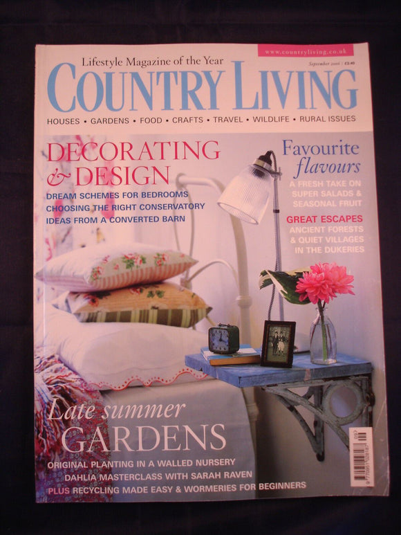 Country Living Magazine - September 2006 - Decorating and design