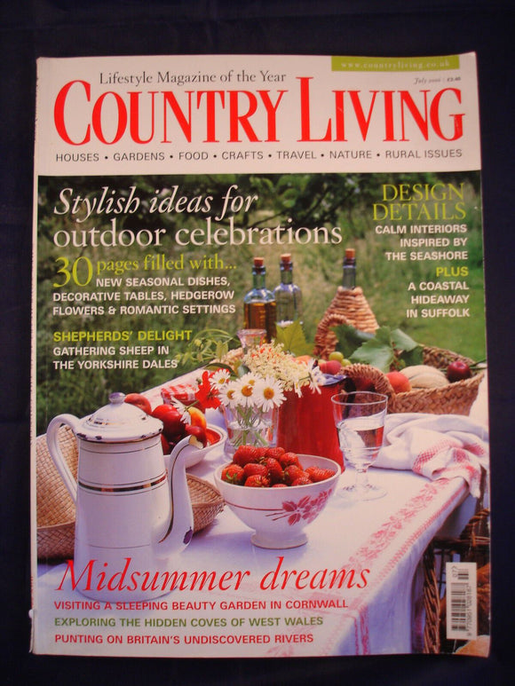 Country Living Magazine - July 2006 - Outdoor celebrations