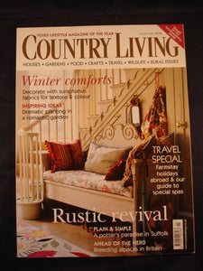 Country Living Magazine - January 2005 - Winter comforts