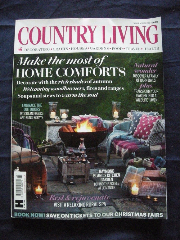 Country Living Magazine - November 2017 - Home Comforts