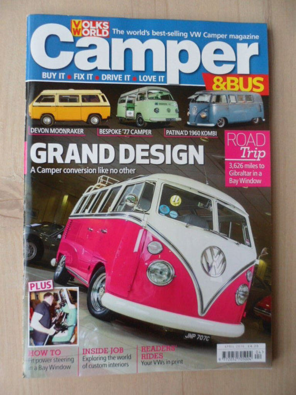 VW Camper and Bus magazine - April 2016 - Moonraker - Kombi - Bay