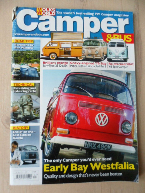 VW Camper and Bus magazine - March 2014 - Westfalia - S042 - rebuilding carbs