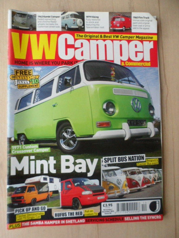 VW Camper and Commercial magazine - Nov/Dec 2010 - T3 - T4 - Viking - Kombi