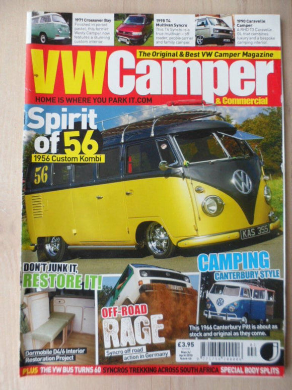 VW Camper and Commercial magazine - Mar / Apr 2010