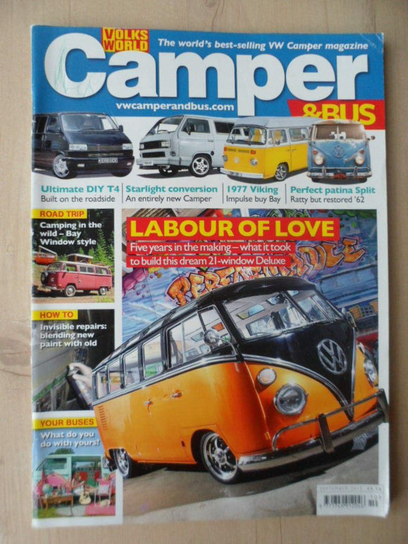 VW Camper and Bus magazine - Sept 2012 - T4 - Viking - Split - Bay