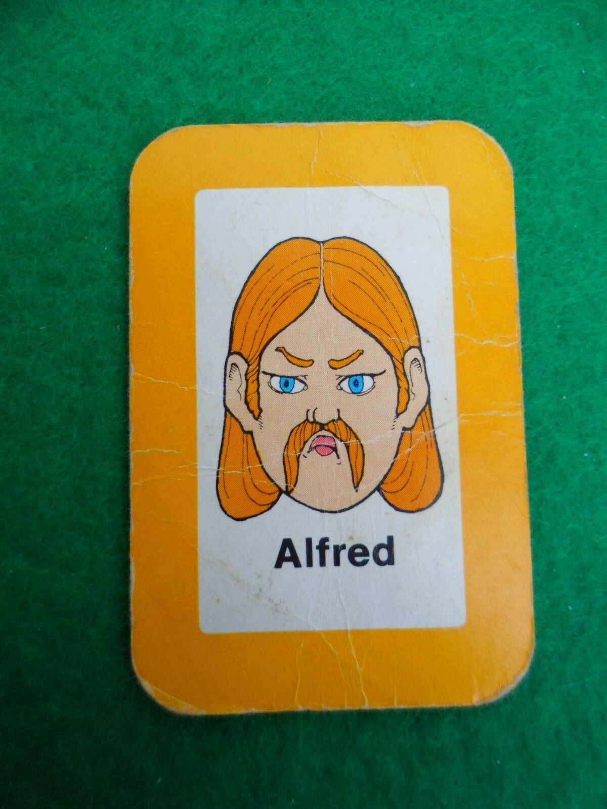 COMPANY GAME GUESS WHO? MB GAMES PARTS CARD REPLACEMENT BERNARD CHARACTER