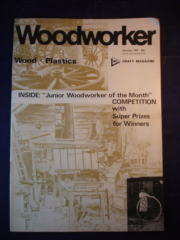 Woodworker magazine - January 1975