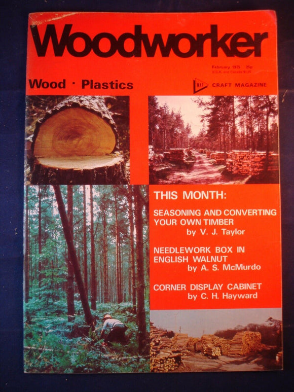 Woodworker magazine - February 1975