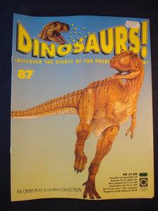 DINOSAURS MAGAZINE - ORBIS  - Play and Learn - Issue 87 - Dsungaripterus