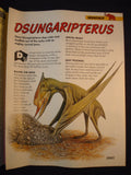 DINOSAURS MAGAZINE - ORBIS  - Play and Learn - Issue 87 - Dsungaripterus