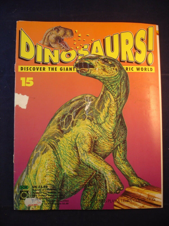 DINOSAURS MAGAZINE - ORBIS  - Play and Learn - Issue 15 - Anatotitan