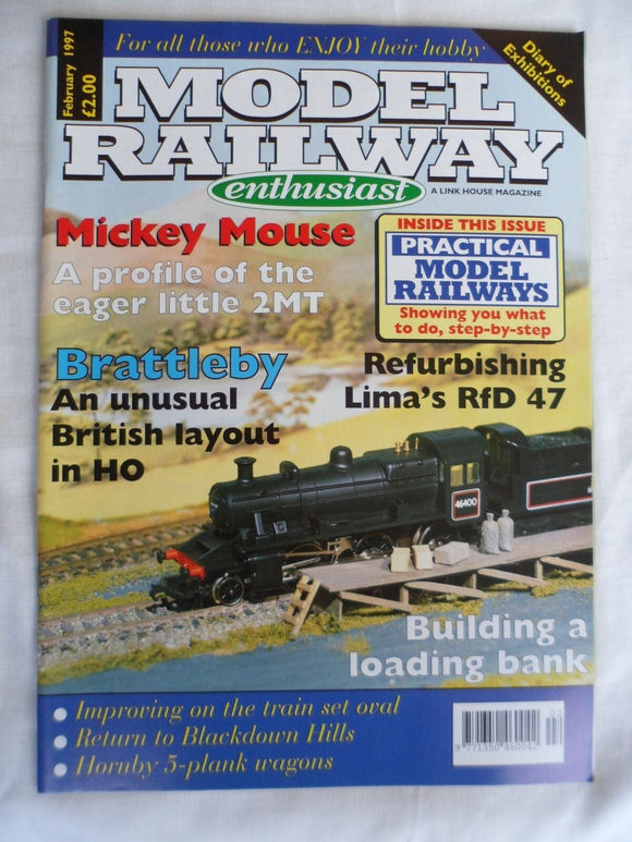 Model Railway enthusiast - February 1997 - building a loading bank