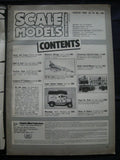 Scale Models - August 1985 - Contents page shown in photos