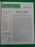 Motorsport Magazine - September 1980 - Contents shown in Photographs