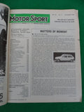 Motorsport Magazine - November 1980 - Contents shown in Photographs