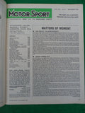 Motorsport Magazine - September 1982 - Contents shown in Photographs