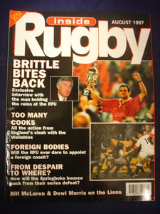 Inside Rugby magazine  - August 1997