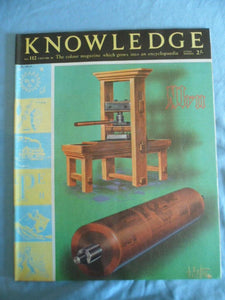 Knowledge 1960's comic magazine (1961 1962 1963 1964) - issue # 112