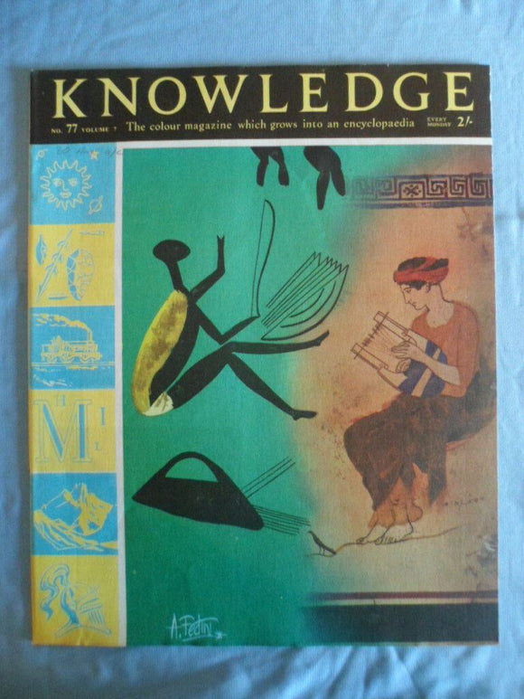 Knowledge 1960's comic magazine (1961 1962 1963 1964) - issue # 77